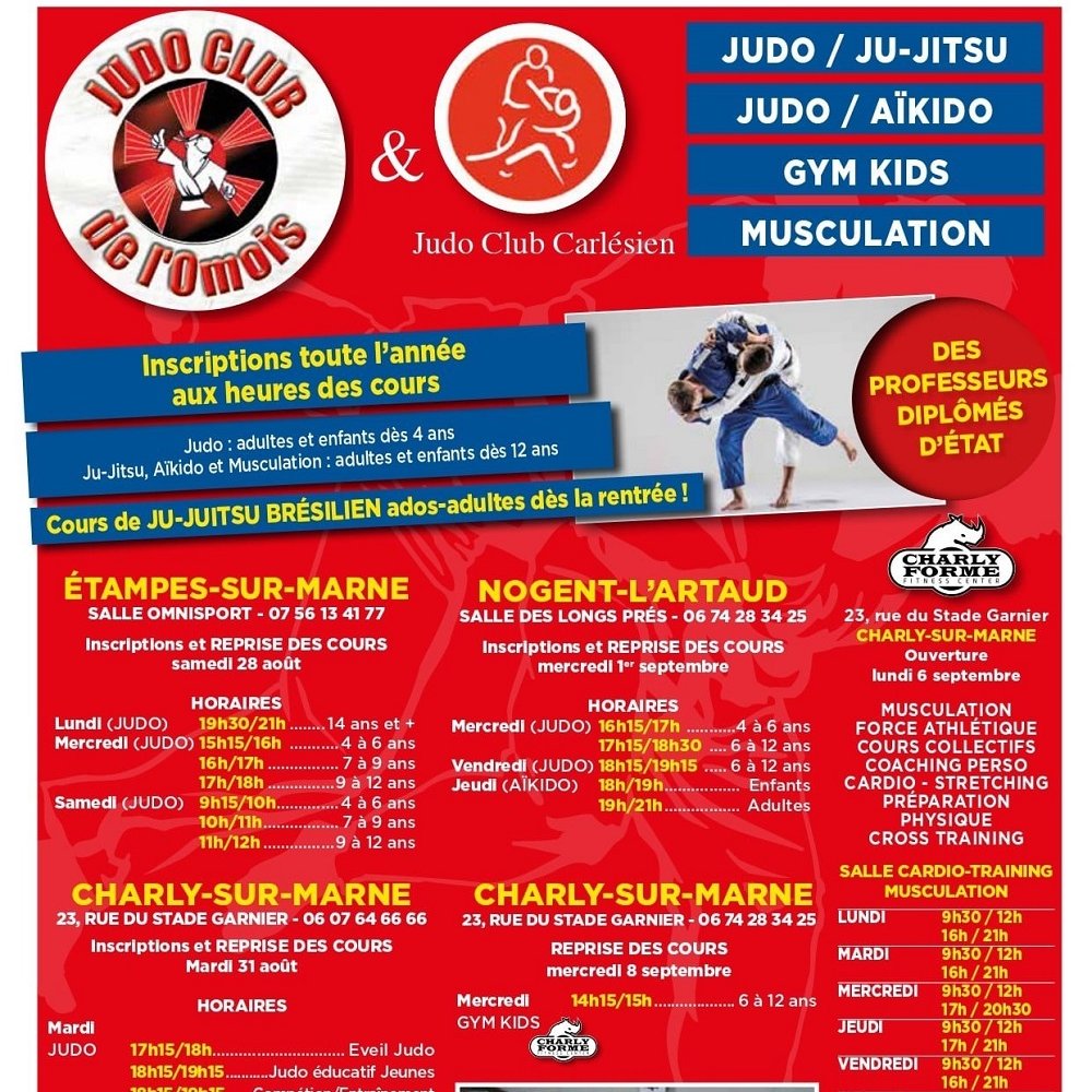 Judo Club de l'Omois - Nogent l'Artaud