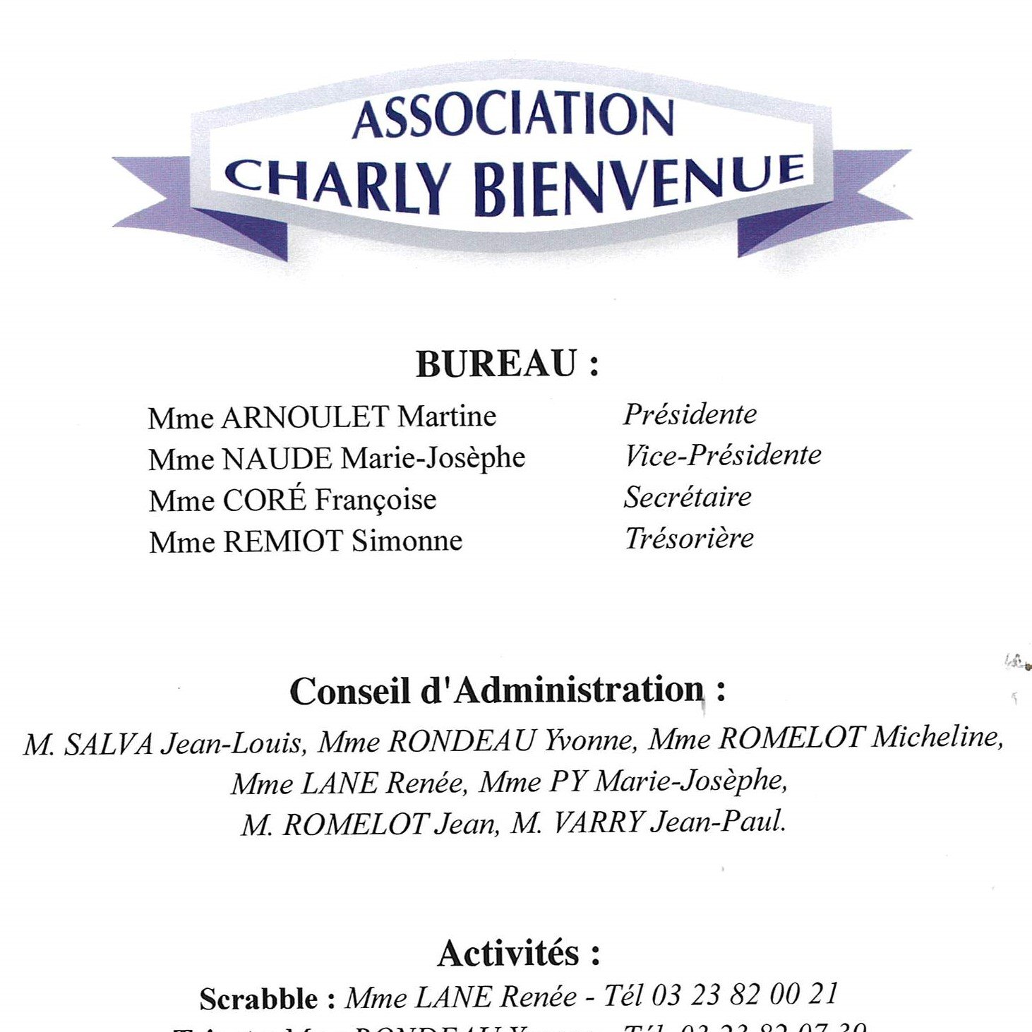 Charly Bienvenue - Charly Sur Marne